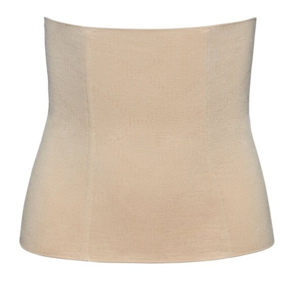 Bumpsuit Support Waist Trainer Beige Belly Band Postpartum Supportwear Maternity - Picture 3 of 9